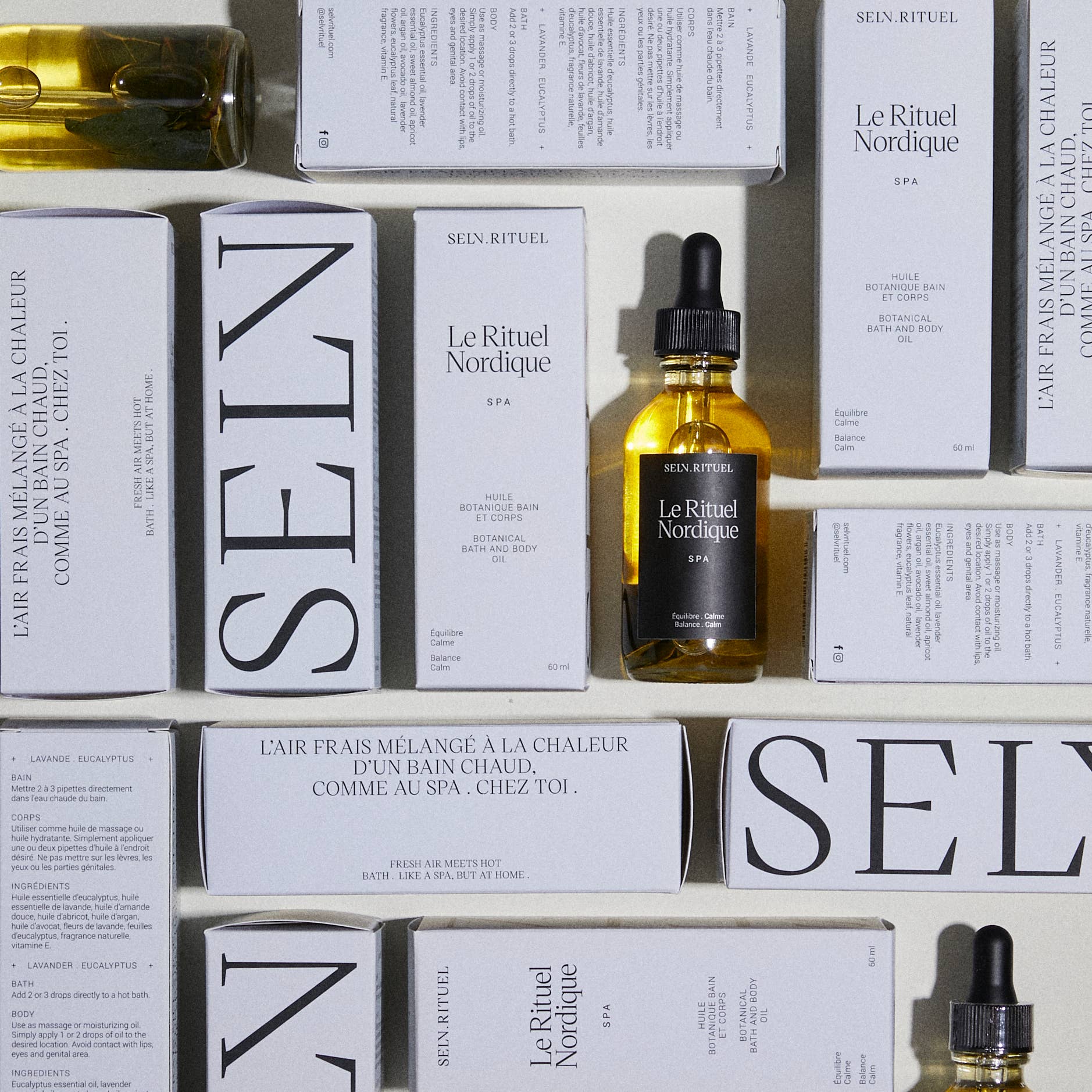 Huile de bain et corps Rituel Nordique