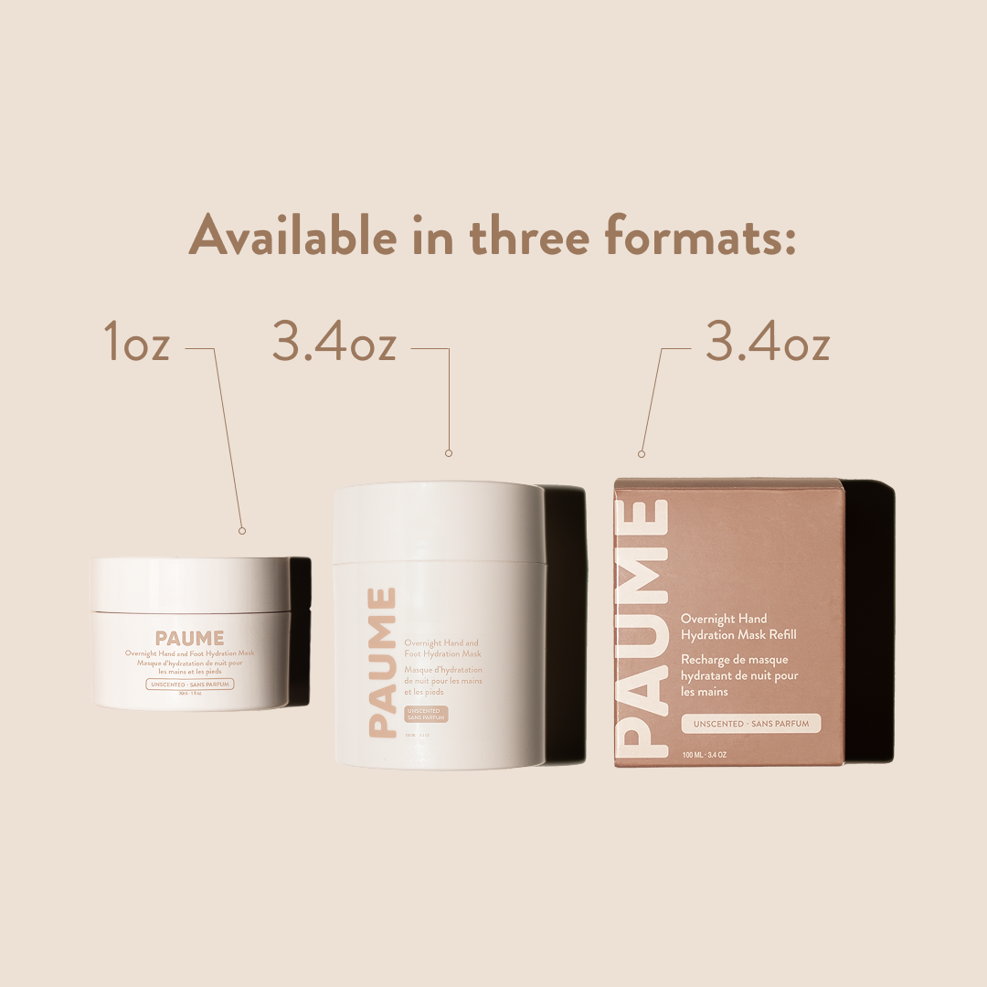 Masque hydratant nuit pour mains et pieds