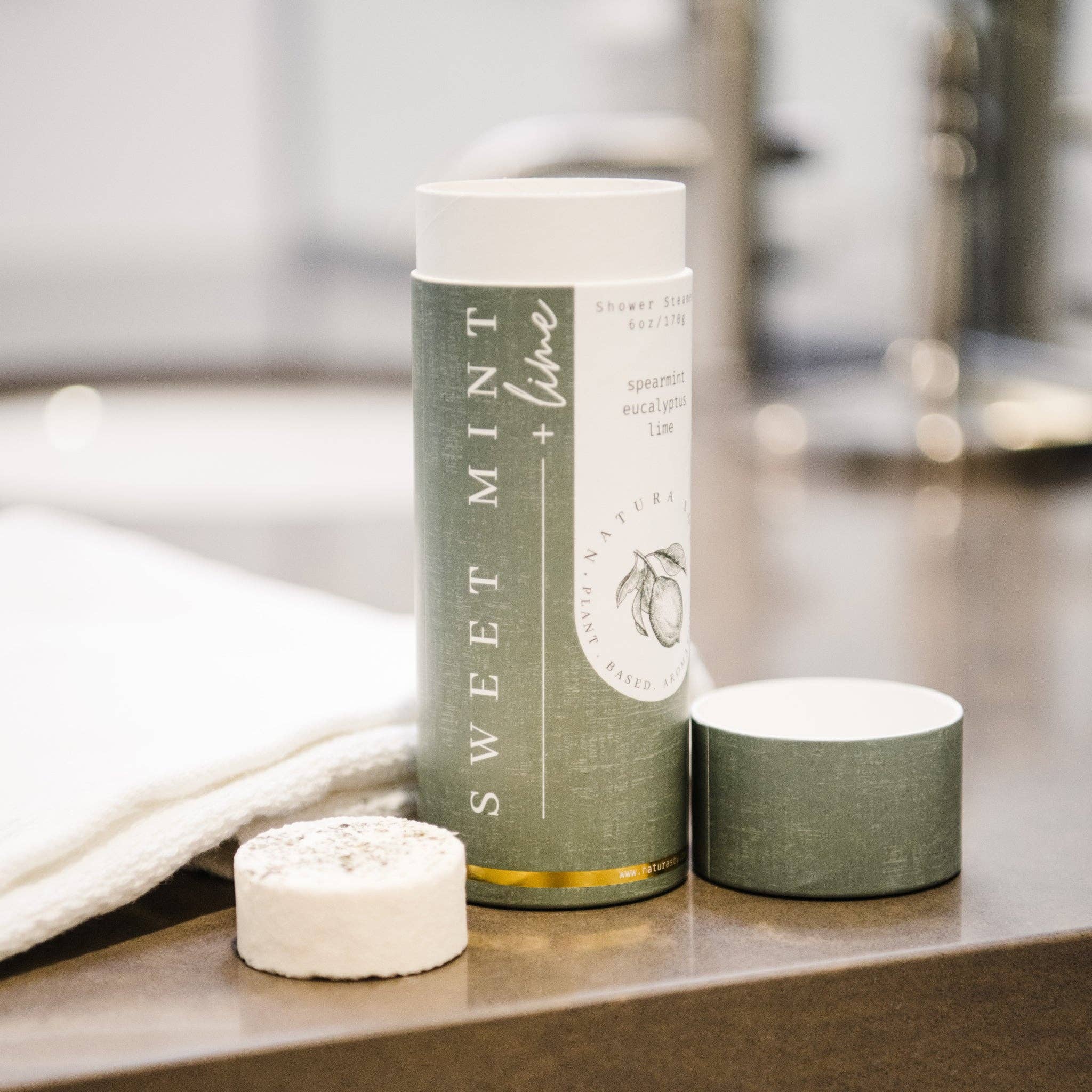 Pastilles effervescentes pour la douche
