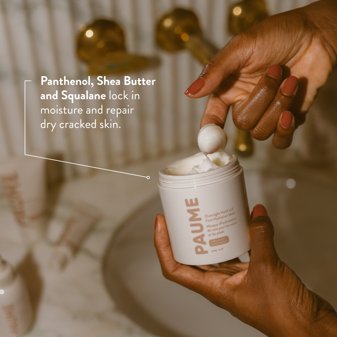 Masque hydratant nuit pour mains et pieds