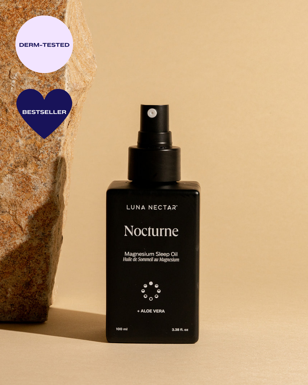 Nocturne Huile de Magnésium pour le Sommeil | Anti-stress et soulagement des douleurs menstruelles