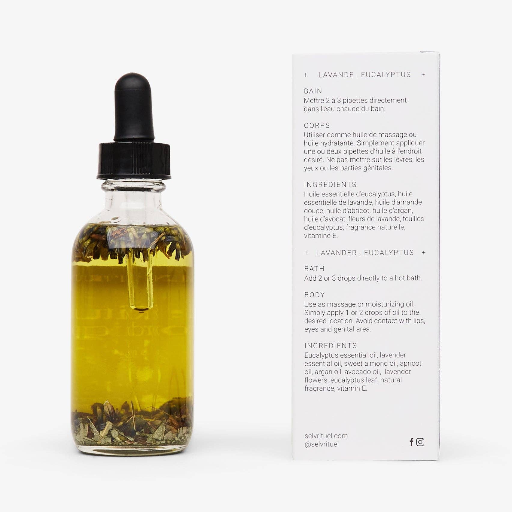 Huile de bain et corps Rituel Nordique